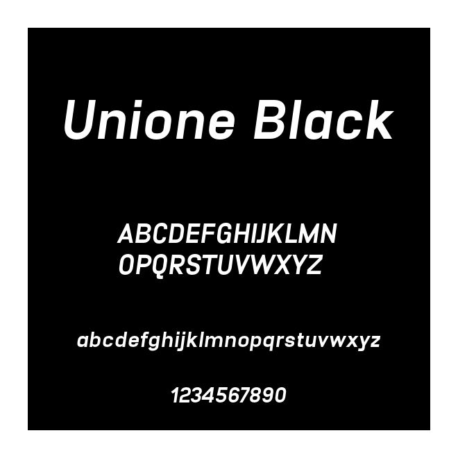 Unione Black
