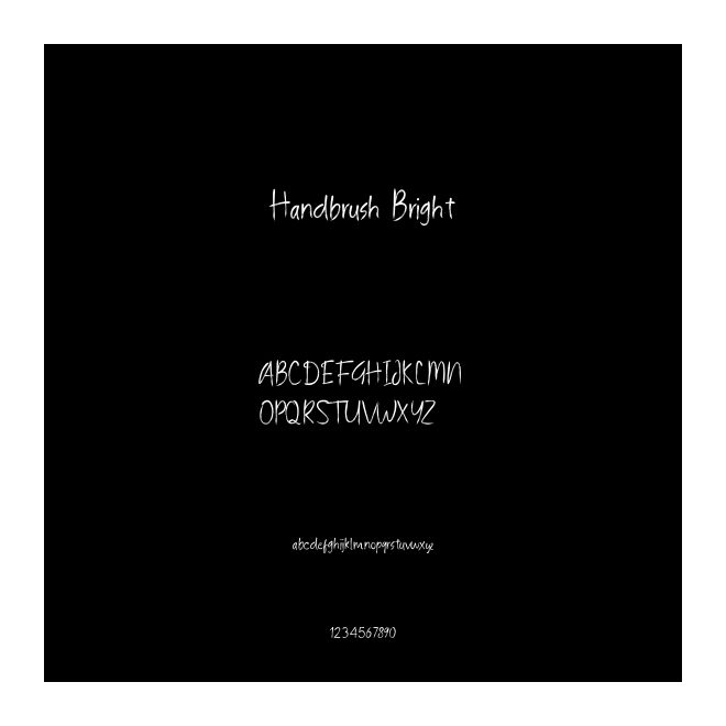 Handbrush Bright