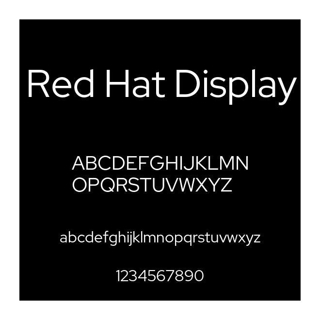 Red Hat Display