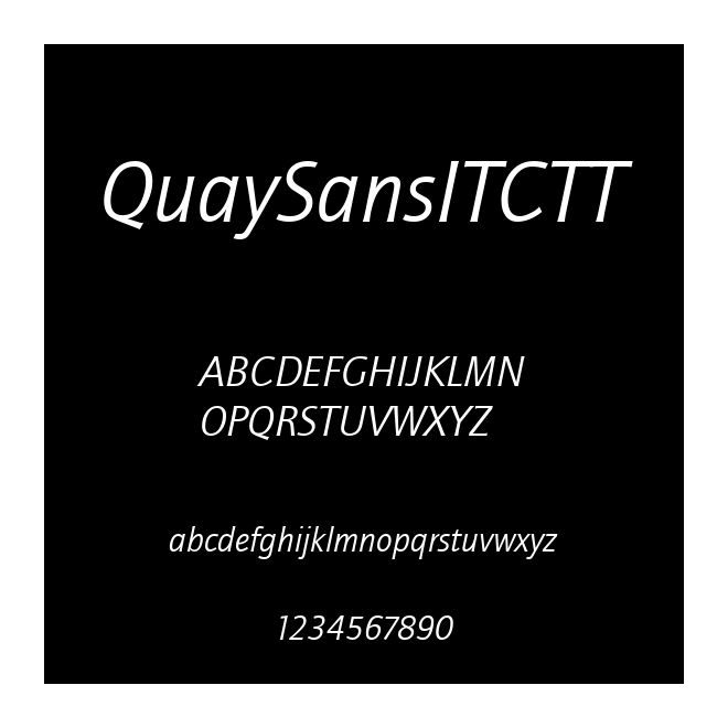 QuaySansITCTT
