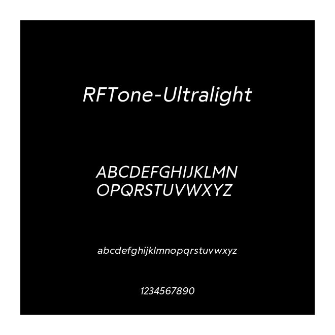 RFTone-Ultralight