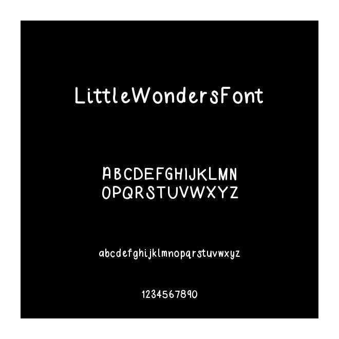 LittleWondersFont