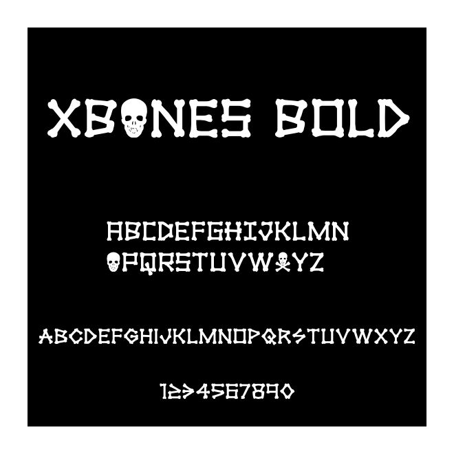 xBONES Bold