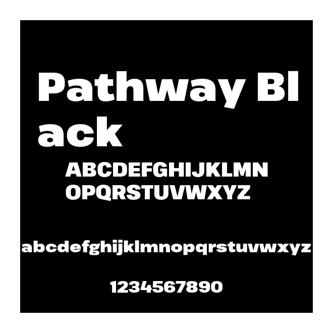 Pathway Black