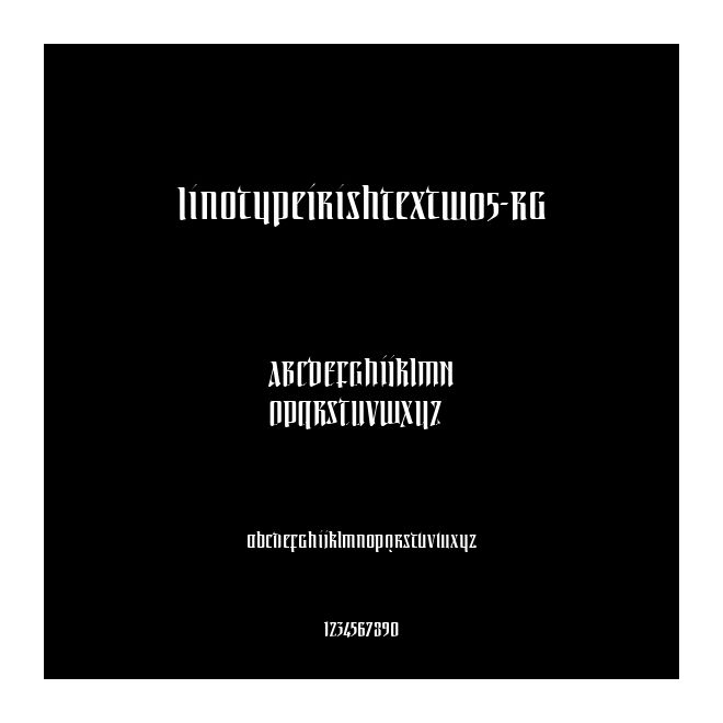 LinotypeIrishTextW05-Rg