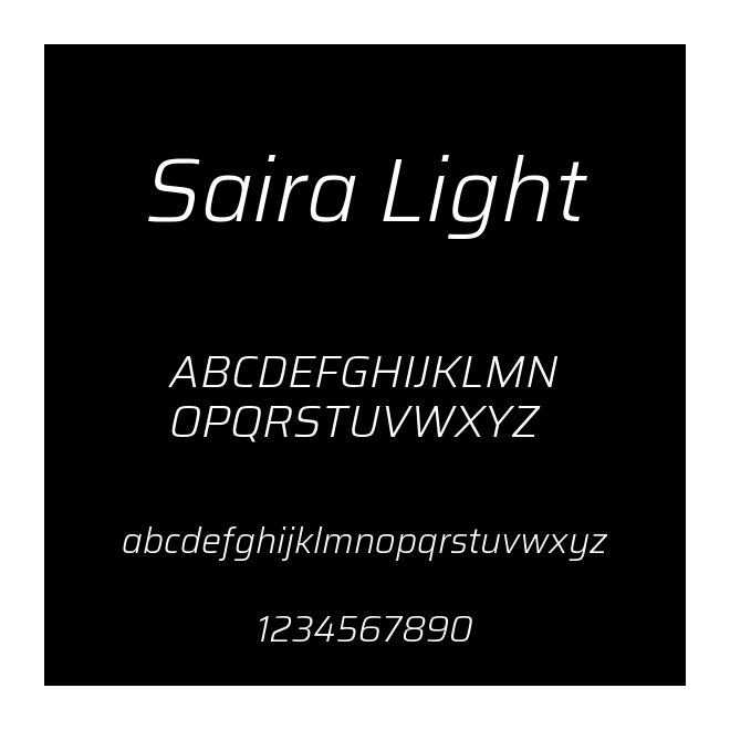 Saira Light