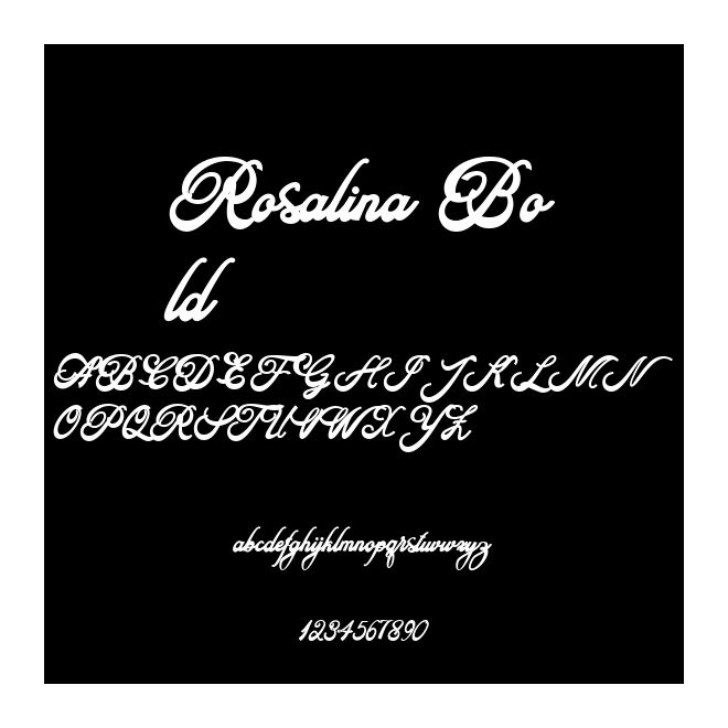 Rosalina Bold