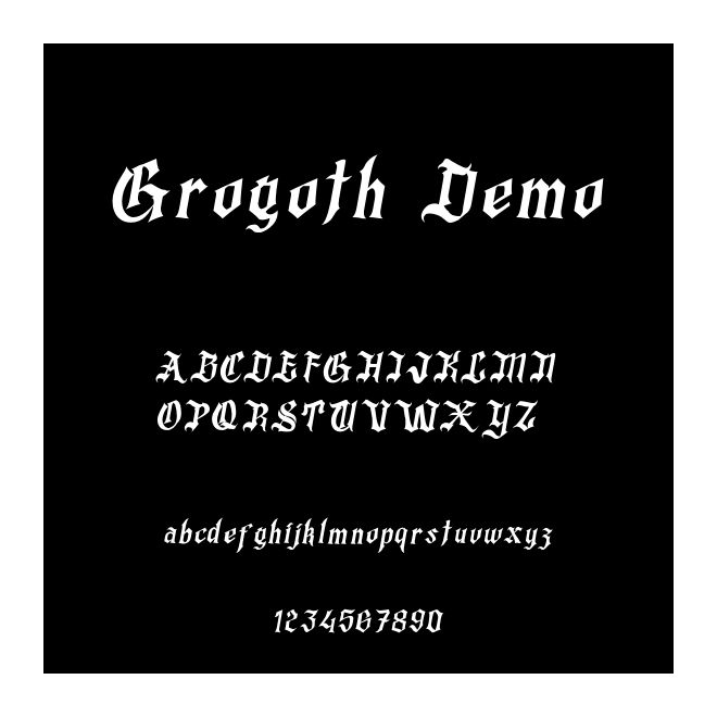 Grogoth Demo