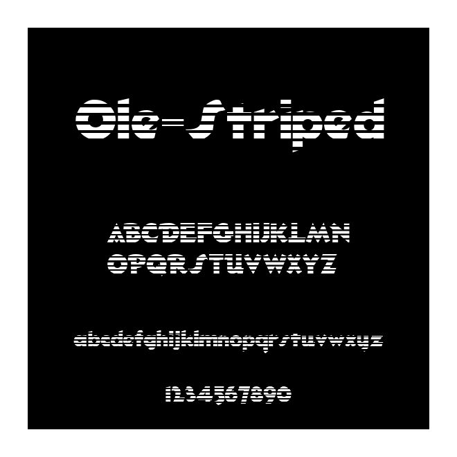 Ole-Striped