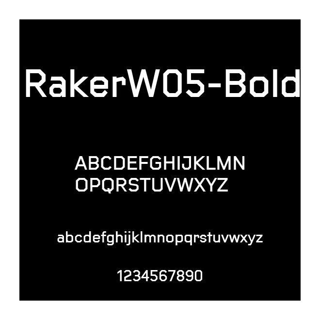 RakerW05-Bold