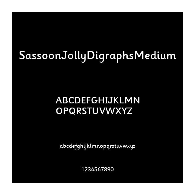 SassoonJollyDigraphsMedium