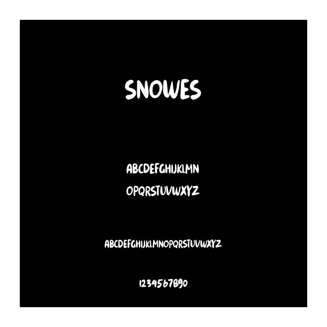 Snowes