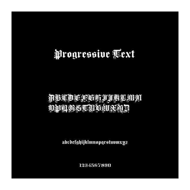 Progressive Text