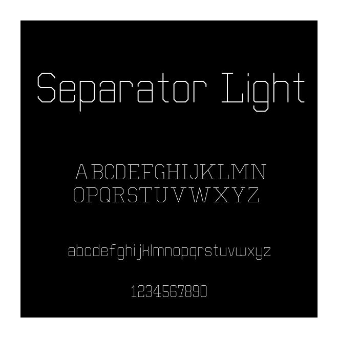 Separator Light