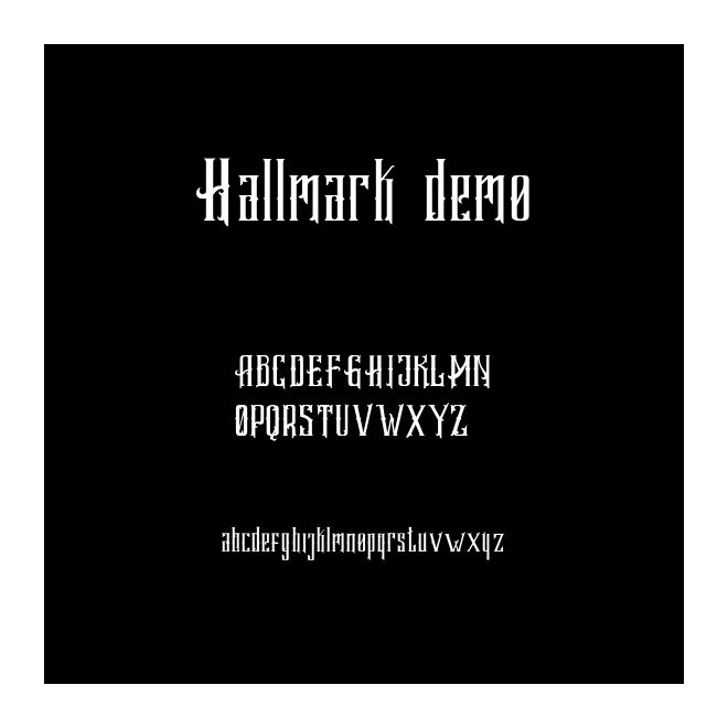 Hallmark demo
