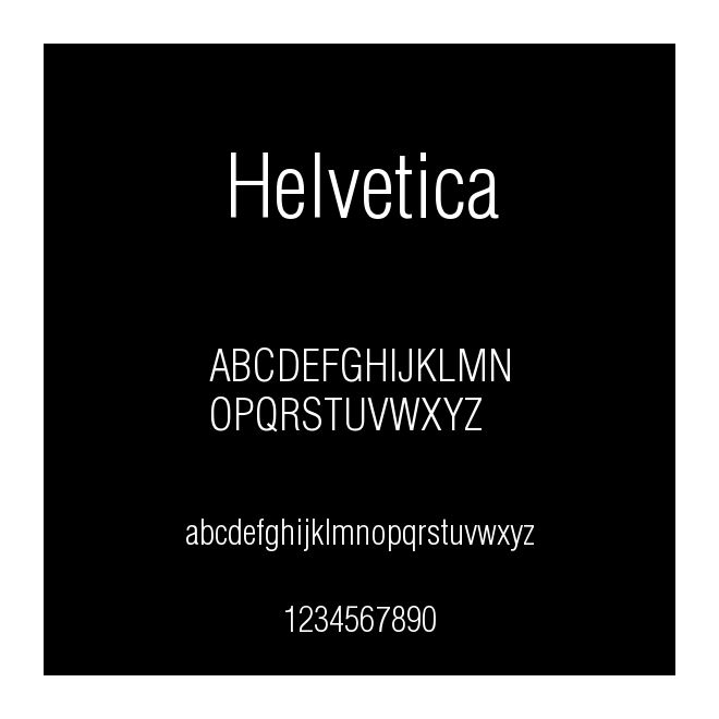 Helvetica