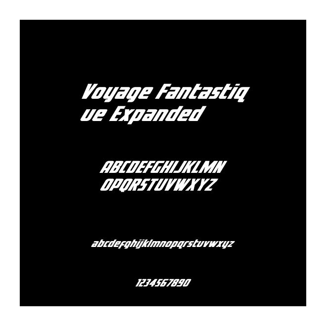 Voyage Fantastique Expanded