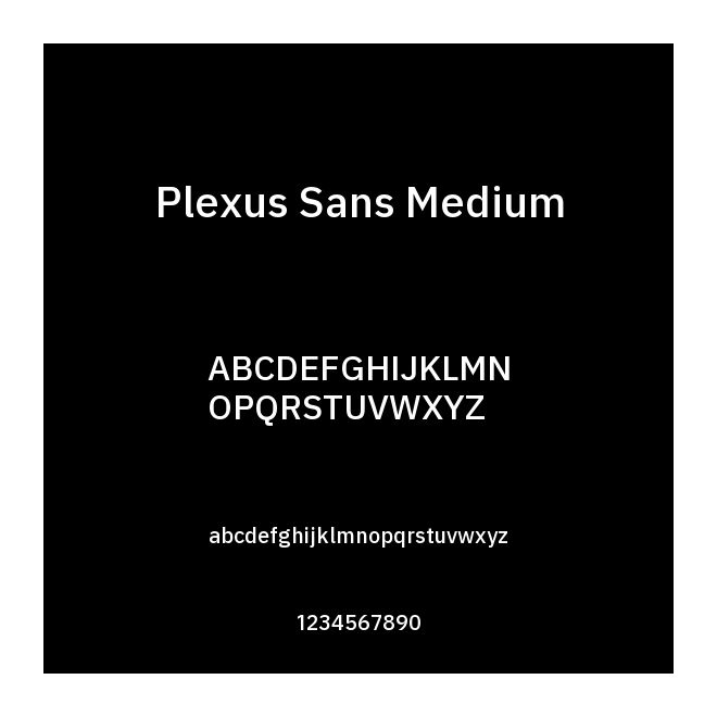 Plexus Sans Medium