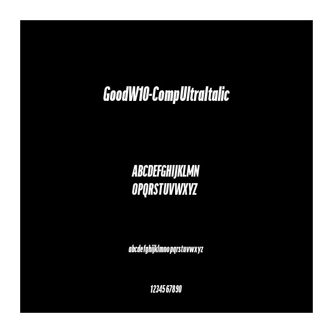 GoodW10-CompUltraItalic