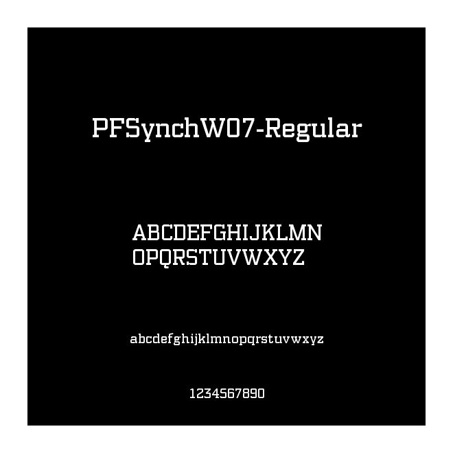 PFSynchW07-Regular