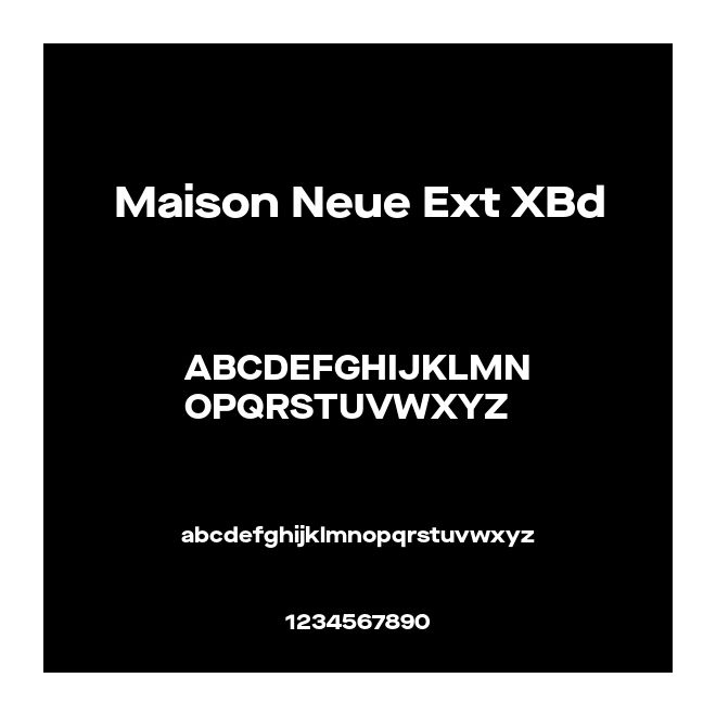 Maison Neue Ext XBd