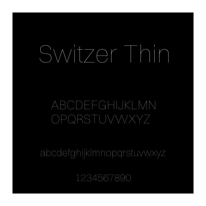 Switzer Thin