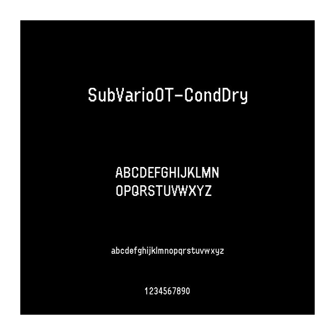 SubVarioOT-CondDry