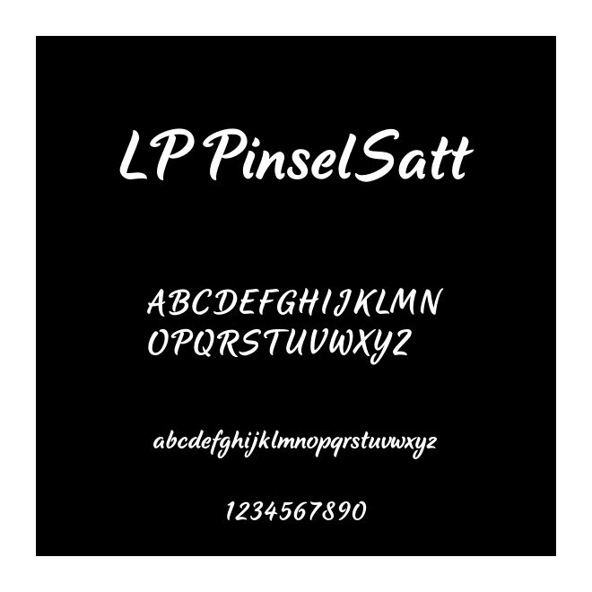 LP PinselSatt