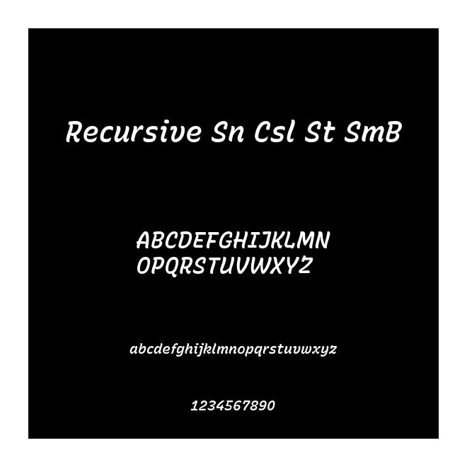 Recursive Sn Csl St SmB
