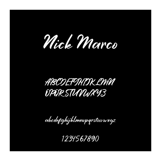 Nick Marco