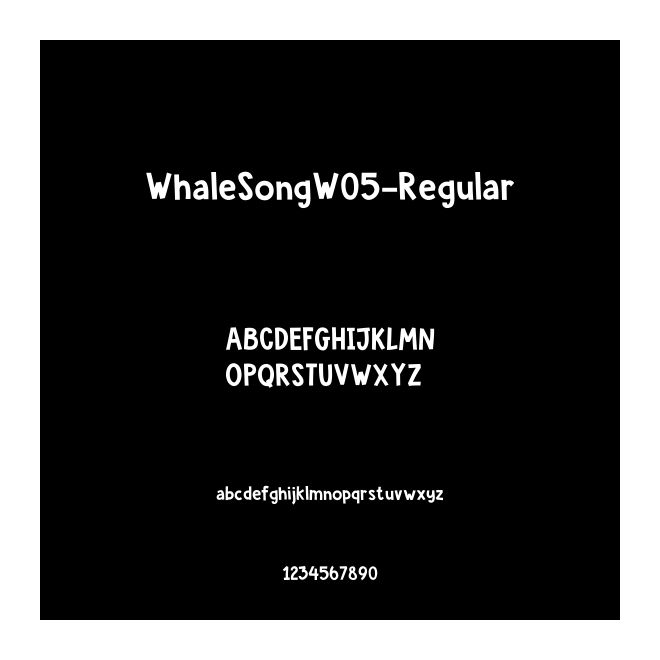 WhaleSongW05-Regular