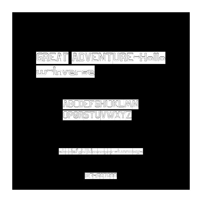 GREAT ADVENTURE-Hollow-Inverse