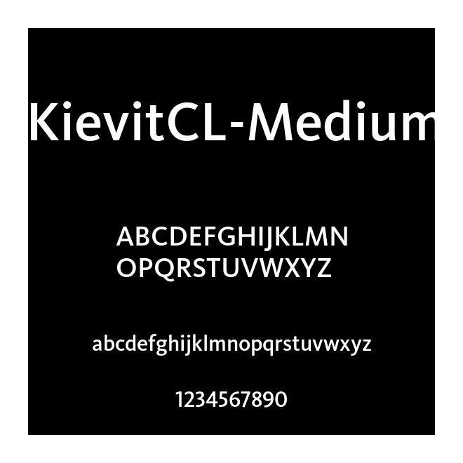 KievitCL-Medium