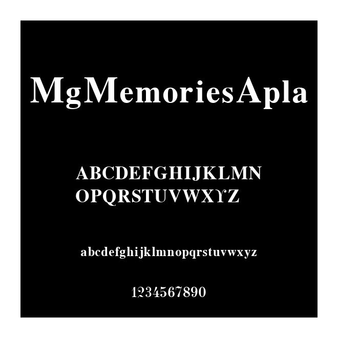 MgMemoriesApla