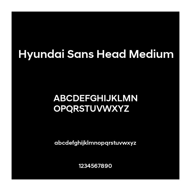 Hyundai Sans Head Medium