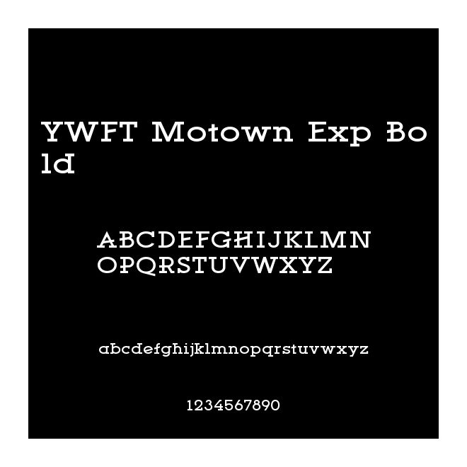 YWFT Motown Exp Bold