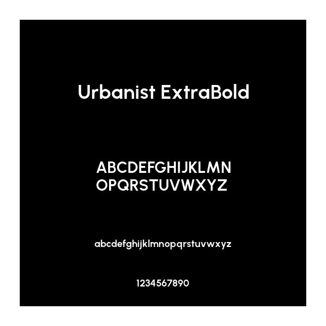 Urbanist ExtraBold