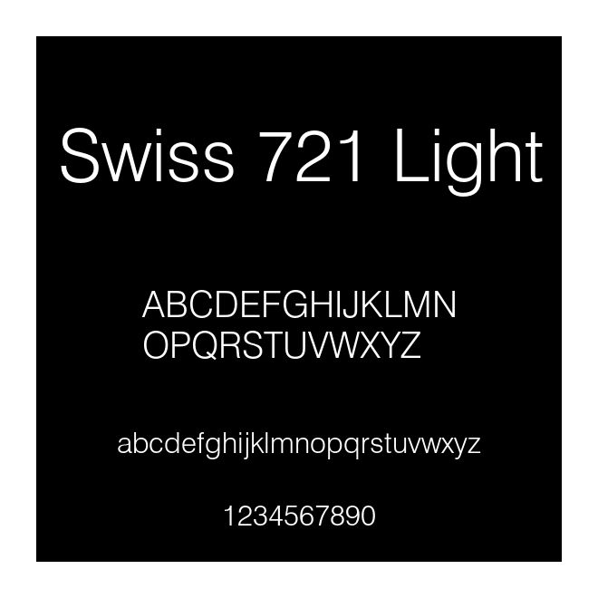 Swiss 721 Light