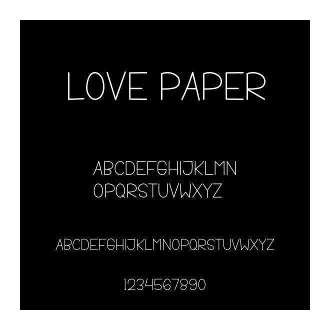 Love Paper
