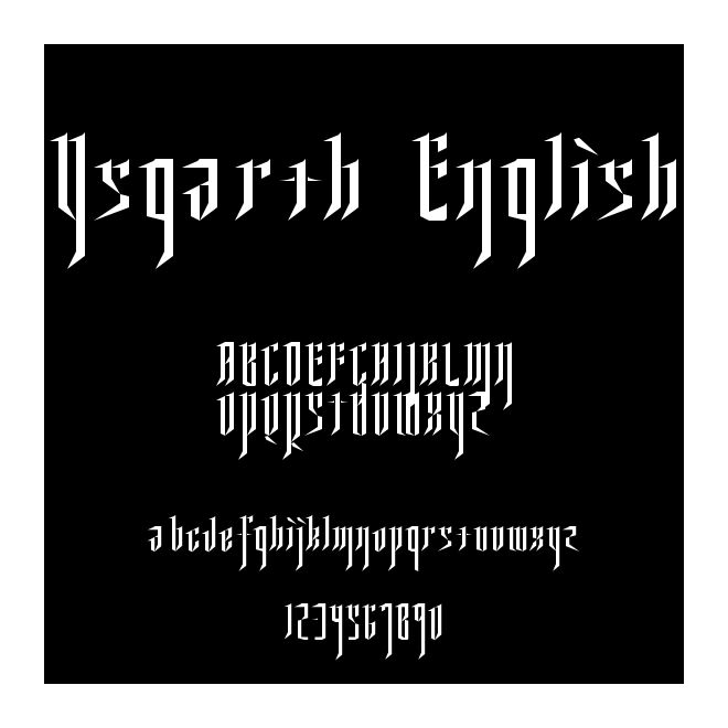 Ysgarth English