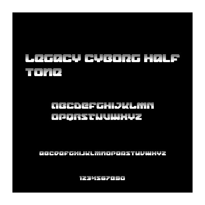 Legacy Cyborg Halftone