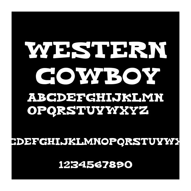 Western Cowboy
