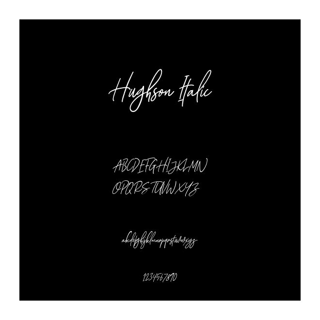 Hughson Italic