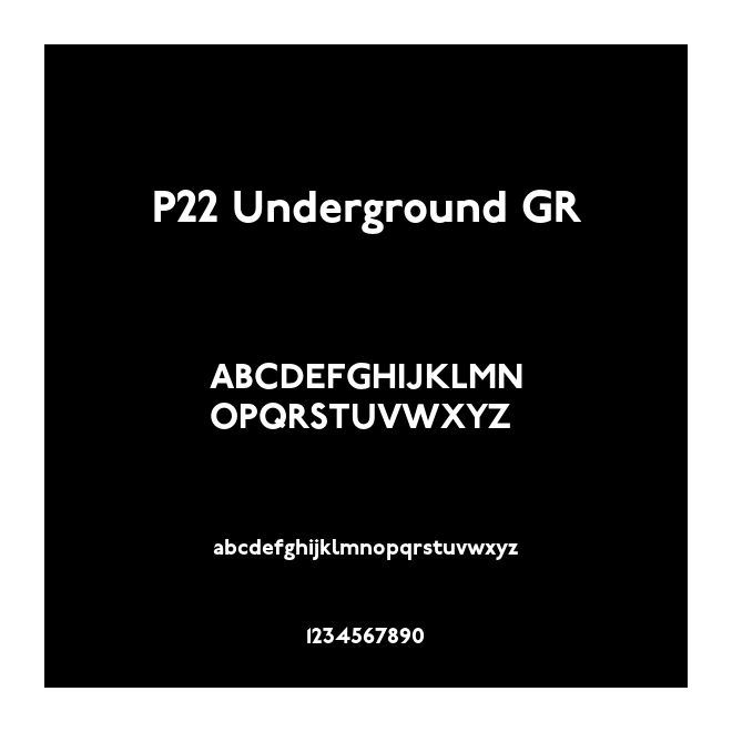 P22 Underground GR