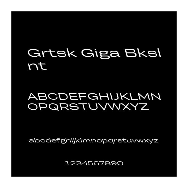 Grtsk Giga Bkslnt