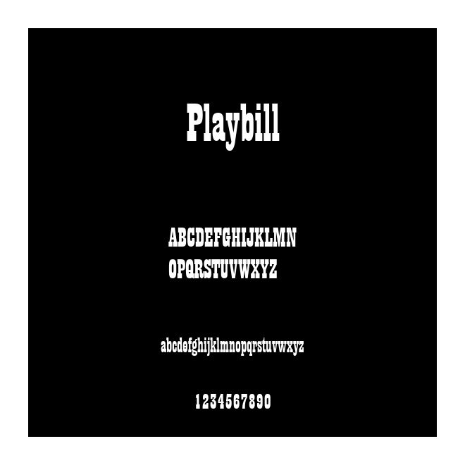 Playbill