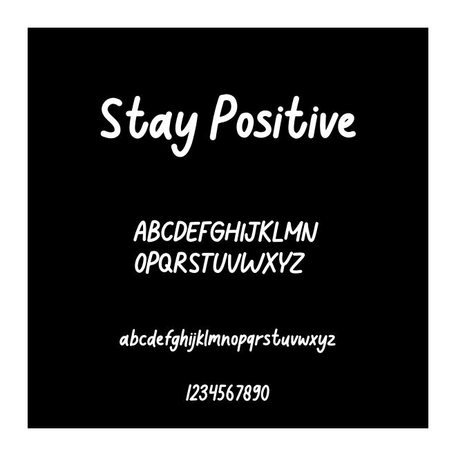 Stay Positive
