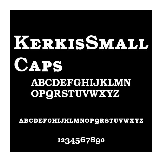 KerkisSmallCaps