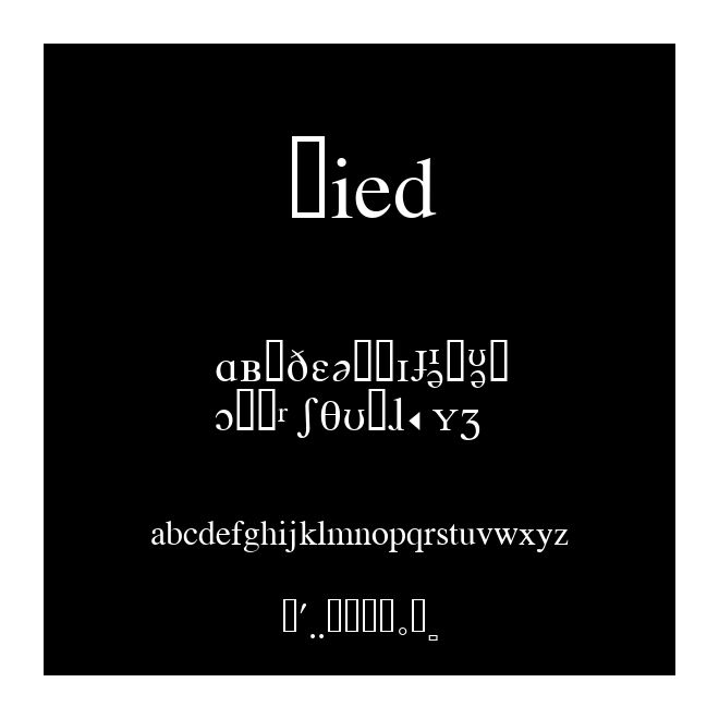 Lied