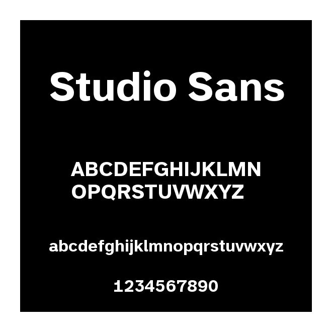 Studio Sans
